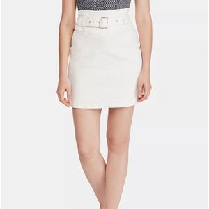 White Free People skirt